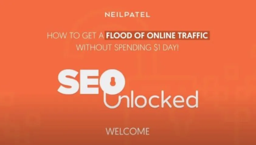 Capa: Download Curso SEO Unlocked Neil Patel: Domine o Google!