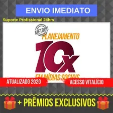 Capa: Baixar Método Planejamento 10x em Mídias Sociais – Andre Damasceno
