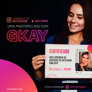 Capa: Baixar Curso GKAY: Segredos do Instagram em Download