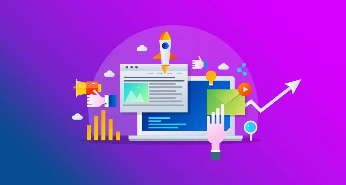 Capa: Curso Marketing Digital Completo: Baixar 23 Cursos em 1
