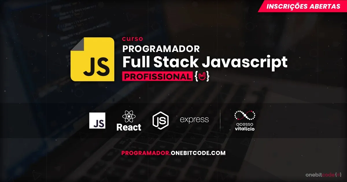 Capa: Download Urgente: Programador Full Stack Javascript Onebitcode – Baixe Agora!