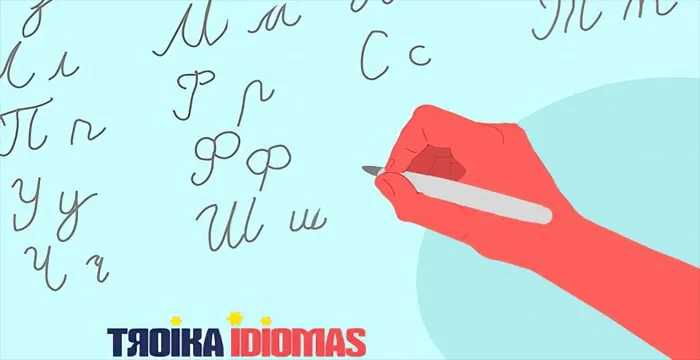 Capa: Curso Russo Escrita Cursiva – Baixar Agora!