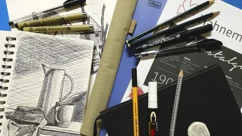 Capa: Curso Básico de Desenho José Mianutti: Baixar | Completo