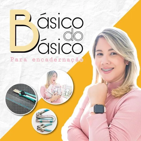 Capa: Baixar Curso Básico de Encadernação Lidiane Severiano – Completo