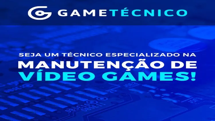 Capa: Curso Console Game Técnico: Baixar Completo (2024)