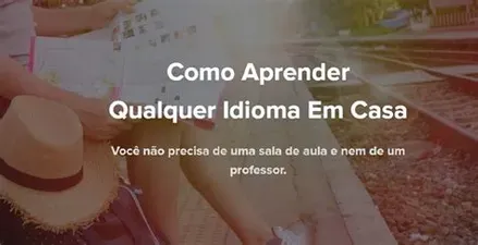 Capa: Baixar Curso Aprender Qualquer Idioma Sozinho em Casa