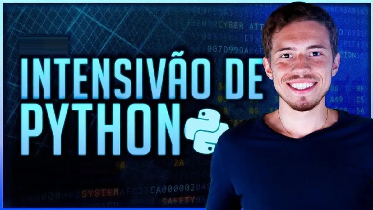Capa: Intensivão Python Download: 4 Projetos de Data Science, IA e Automação