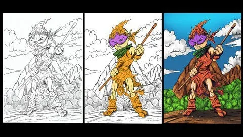 Capa: Baixar Master Class: Desenho Personagem Ranima Comp – Do Lápis ao Digital