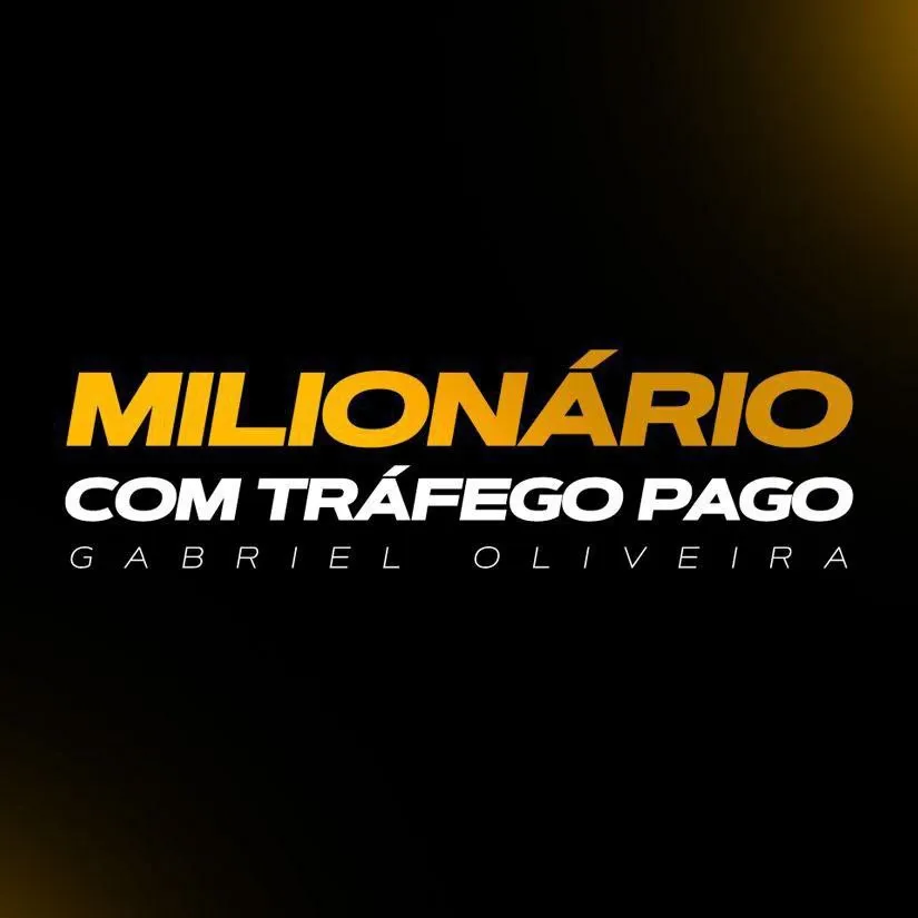 Capa: Milionário com Tráfego Pago Gabriel Oliveira: Download Completo