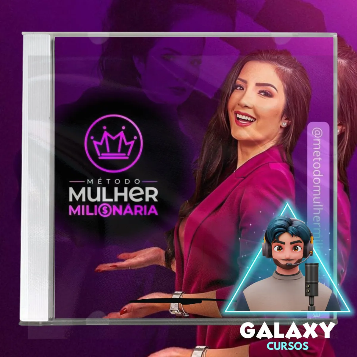 Capa: Método Mulher Milionária: Baixar Curso Completo em Alta Resolução