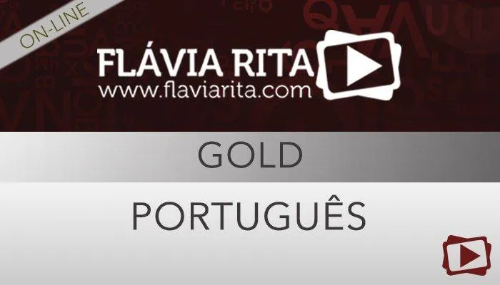 Capa: Baixar Português GOLD com Flávia Rita: Download Completo