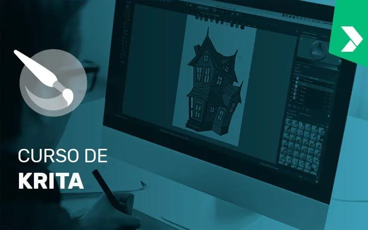 Capa: Curso Krita Digital Painting: Download Completo 2024