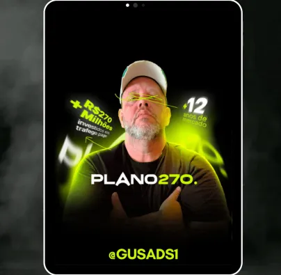 Capa: Baixar Plano 270 Gus Ads: Tráfego Pago e Conversão