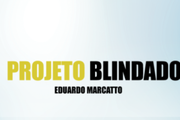 Capa do curso Projeto Blindado de Eduardo Marcato, focado em gestão de projetos digitais e alta conversão.
