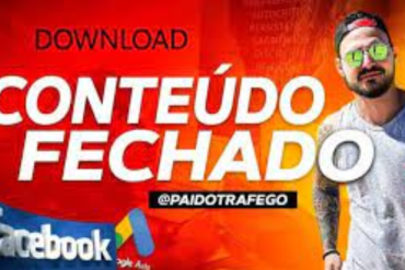 Lucas Viana, o Pai de Tráfego, apresentando o treinamento Conteúdo Fechado com foco em resultados 6 dígitos em marketing digital.