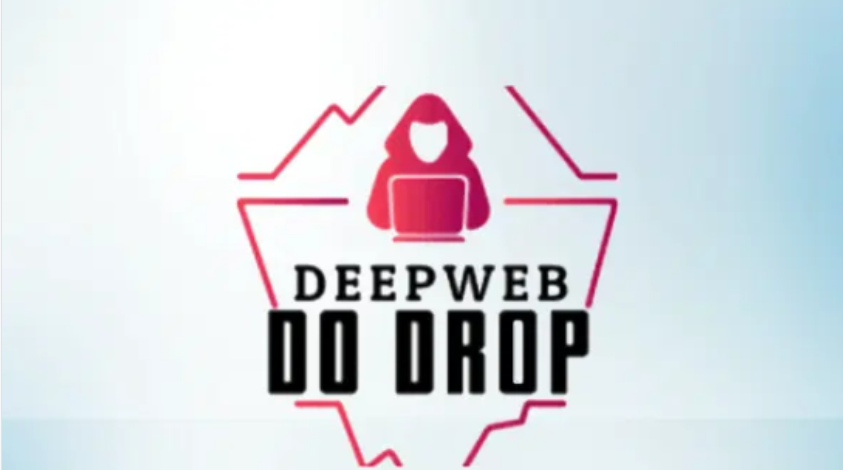 Estante de livros digitais com destaque para o curso Deepweb do Drop 2.0 do Mineiro das Vendas, simbolizando conhecimento e acesso a informações de dropshipping.