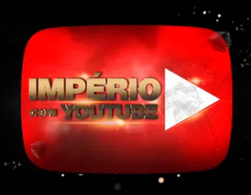 Capas do curso Império com YouTube de Mauro Júnior com um símbolo de download