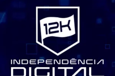 Logo da Mentoria Independência Digital de Pablo Marçal com fundo digital e elementos de crescimento financeiro