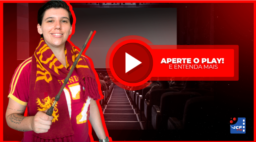 Estudante feliz assistindo filme com fones de ouvido aprendendo inglês