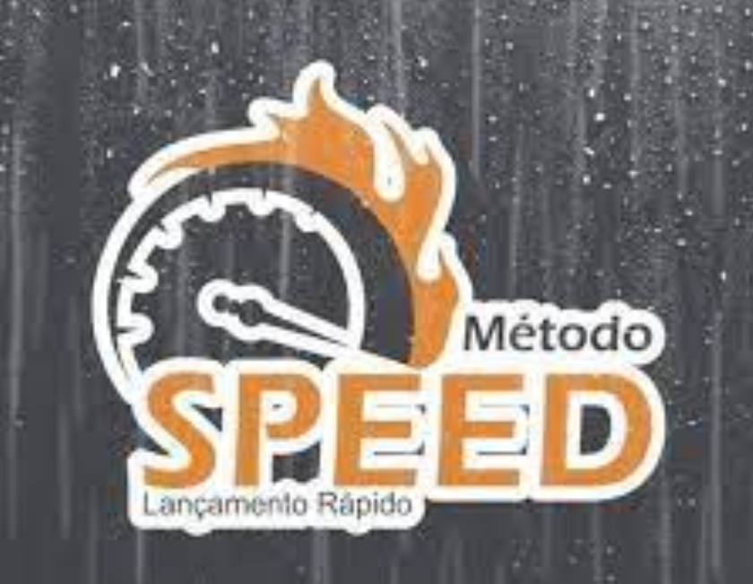Tela de computador mostrando o painel do Método LS Lançamento Speed com gráficos de vendas em ascensão