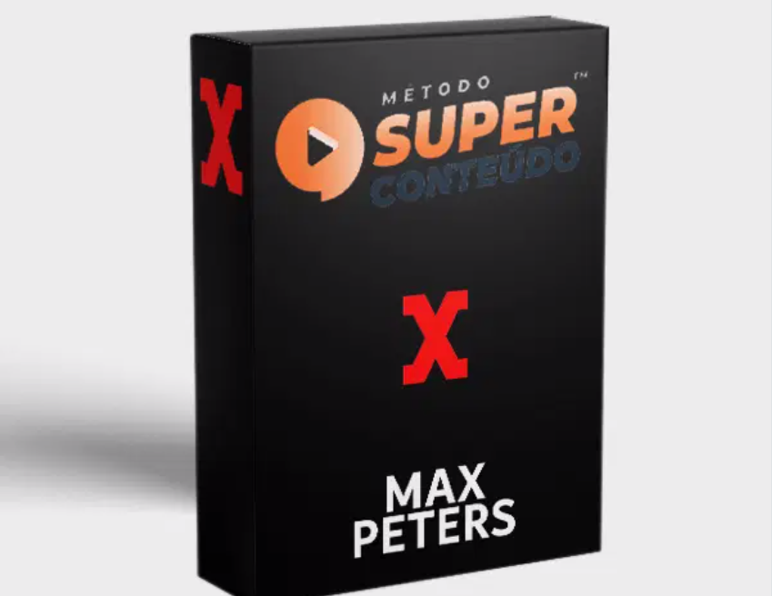Capas do Curso Método Super Conteúdo Max Peters