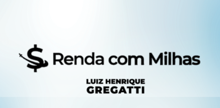 Luiz Gregatti apresentando o curso Renda com Milhas para lucrar com milhas aéreas e viagens