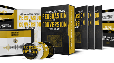 Tela do curso Todd Brown 24 Advanced Email Persuasion and Conversion Triggers com foco em download e vendas.
