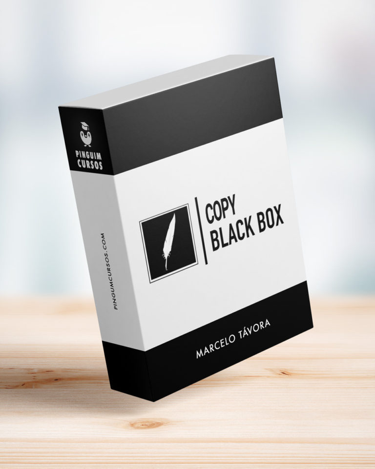 Capa do curso Copy Black Box de Jonathan Taioba com destaque para as palavras conversão e ROI