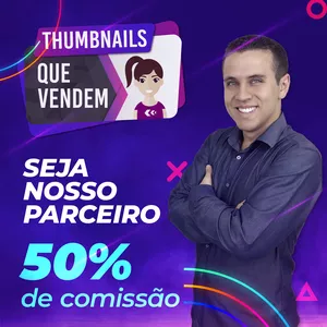Thumbnail profissional de alta conversão com título atraente para vender cursos online