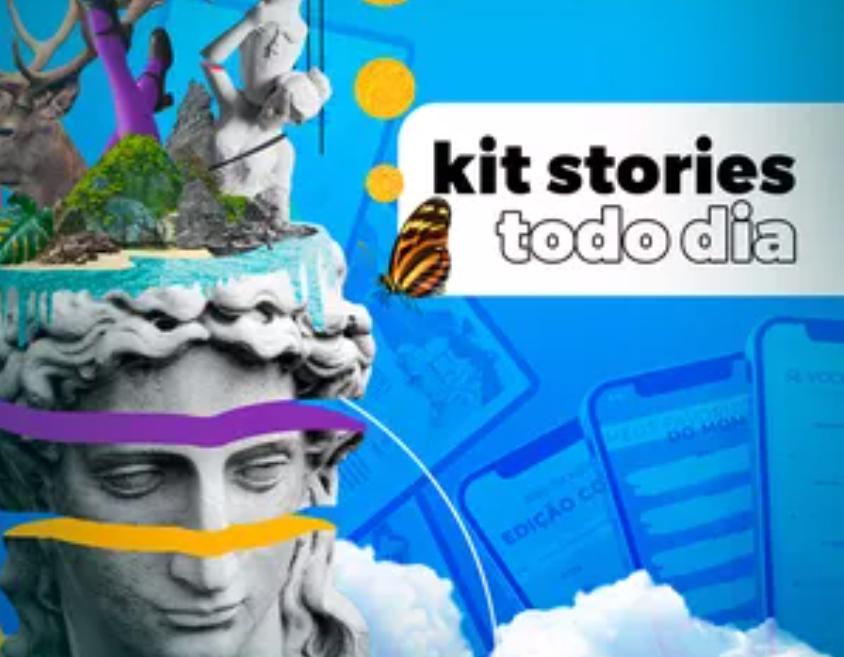Logo do Kit Stories Todo Dia com Carol Bastos - Curso de Engajamento e Vendas