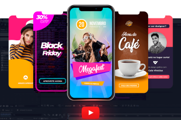 Estudante aprendendo a criar Stories Animados com curso online de Caio Vinicius, focando em técnicas de alta conversão e ROI.