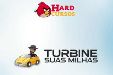 Capa do curso Turbine Suas Milhas Aéreas de Márcio de Andrade com tema de viagem e milhas aéreas