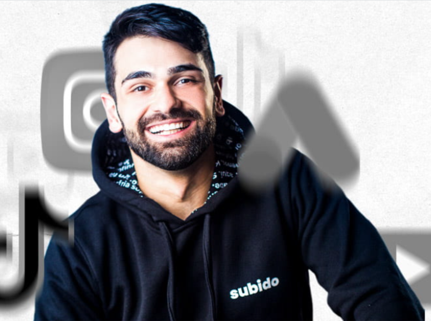 Capa do curso Desafio Anúncios Online Pedro Sobral com ícones de marketing digital