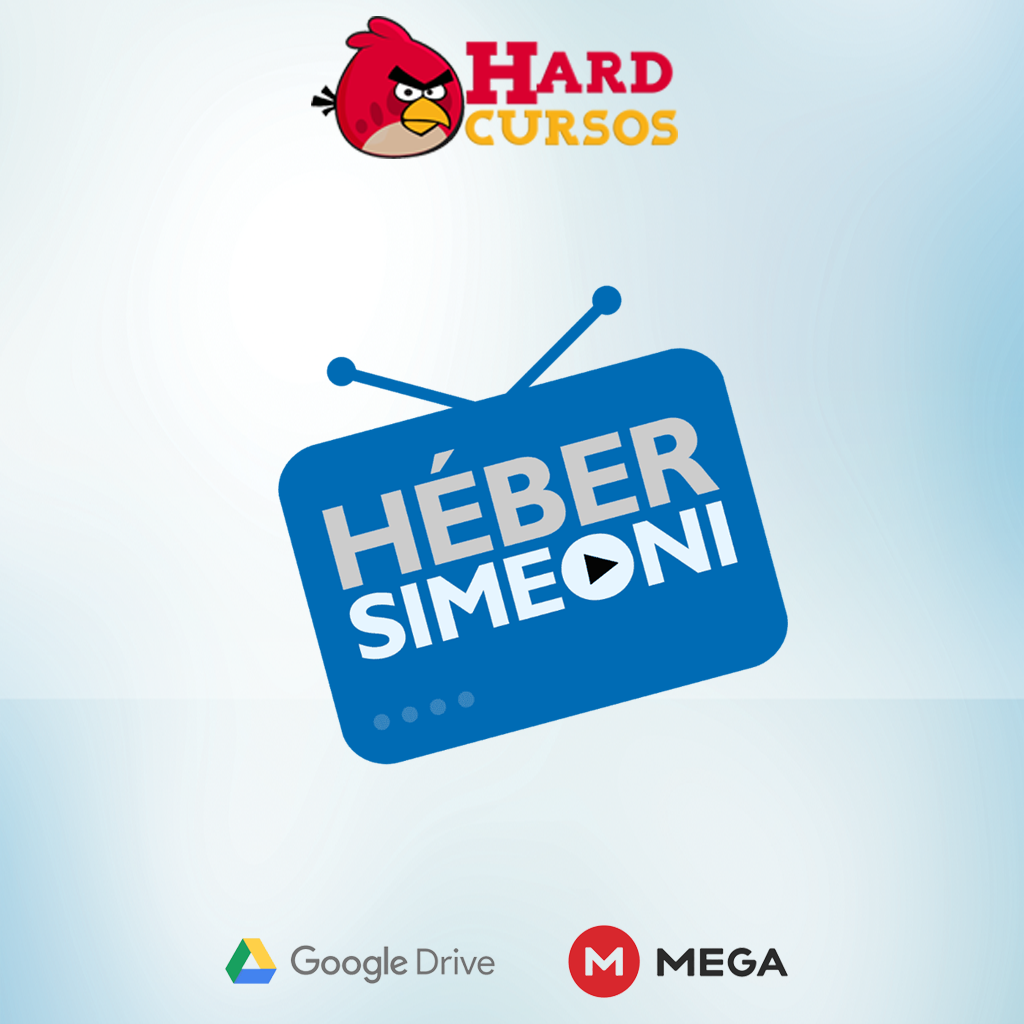 Capas do curso Illusion Shot VFX de Heber Simeoni com logo e título em destaque.