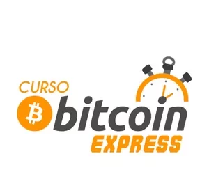 Capa do curso Bitcoin Express com Economista Sincero oferecendo um guia completo para investir em criptomoedas.