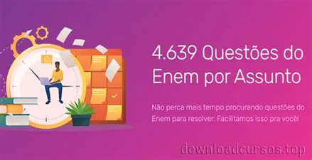 Coleção de 51 mil questões do Projeto Medicina e Enem para download