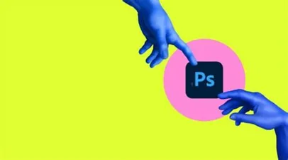 Estudante confiante dominando o software Photoshop com o curso EBAC.