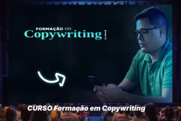 Capa da Formação Copywriter André Cia com foco em marketing digital e escrita persuasiva