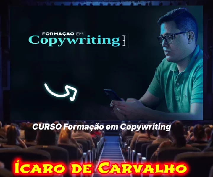 Capa da Formação Copywriter André Cia com foco em marketing digital e escrita persuasiva