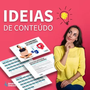 Calendário de Conteúdo para Mídias Sociais 2022 2023 de Jonatan Vinicius com planejamento estratégico.