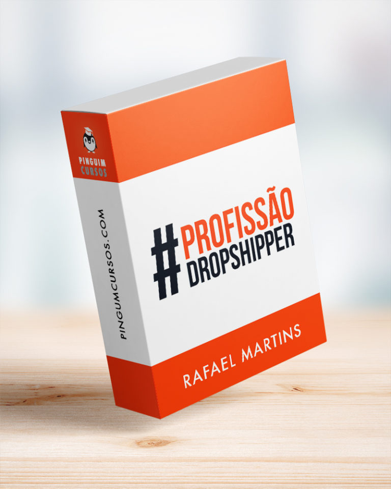 Capa do curso Profissão Dropshipper de Rafael Martins em formato PDF