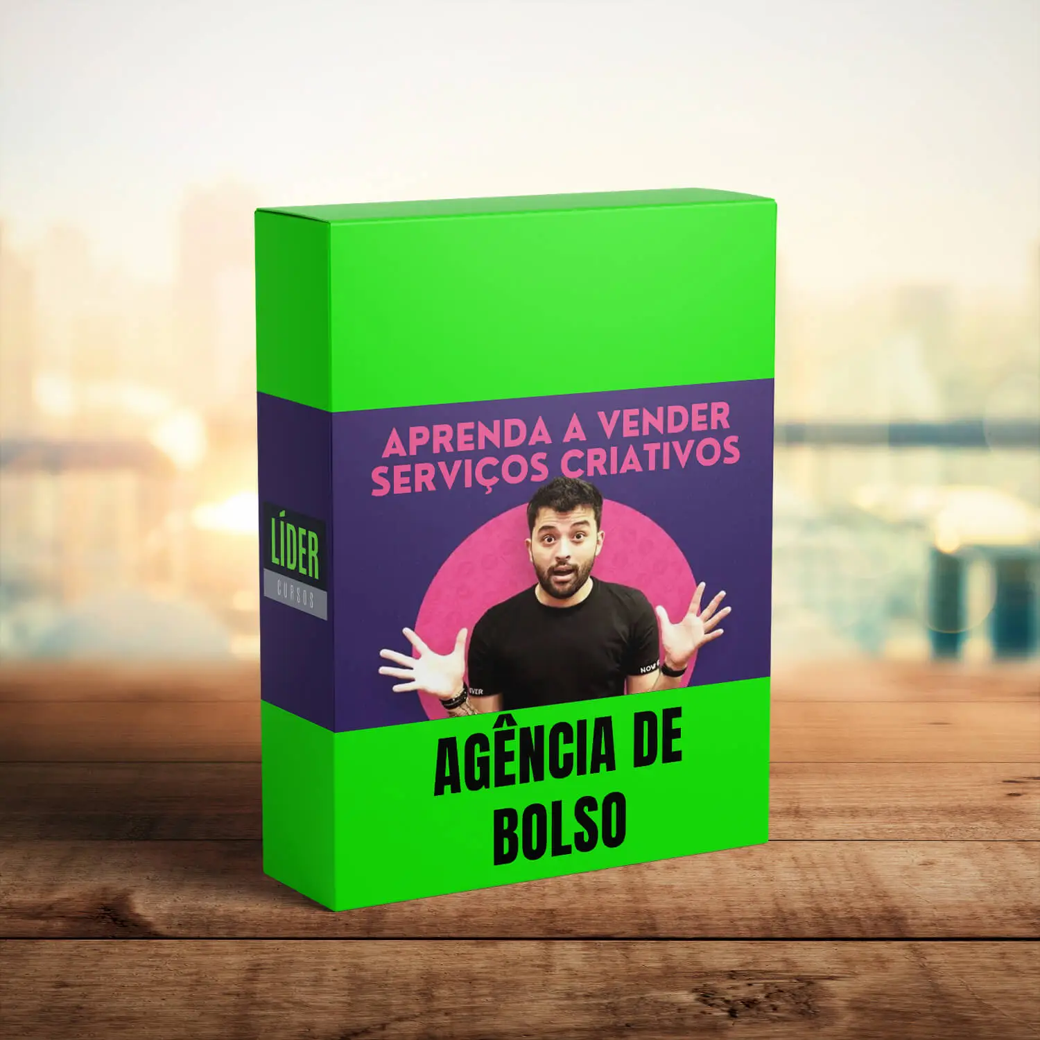 Capa do Curso Venda Serviços de Mídias Sociais - Agência de Bolso - Download Completo
