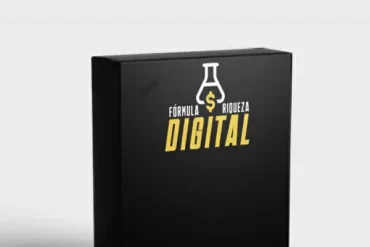 Fórmula Riqueza Digital Kayky Janiszewski - Logotipo do Curso e Jovem Empreendedor Bem-Sucedido