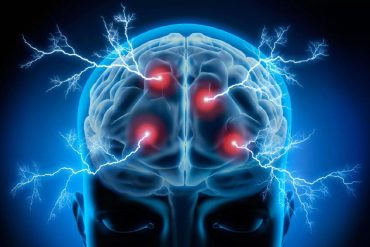 Cérebro humano conectado com luzes de aprendizado, representando o curso Neuroaprendizagem Gênio da Memória