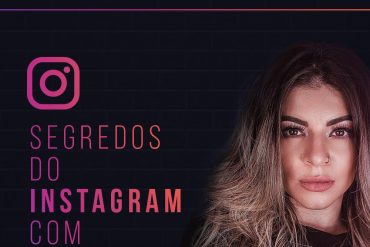 Capa do curso Instagram Secrets GKAY com logo do Instagram e foto de GKAY