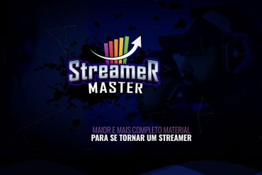 Capa do curso Streamer Master de Carlinhos Troll com elementos de streaming e gravação