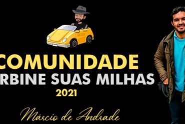 Capa do curso Turbinando Milhas Aéreas com Márcio de Andrade