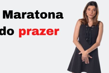 Capa do curso Maratona do Prazer com Aline Castelo Branco, focado em intimidade e prazer sexual.