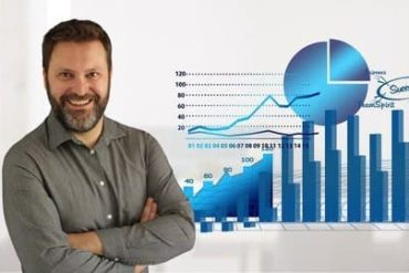 Imagem abstrata representando gestão financeira com gráficos e números para pequenas e médias empresas.