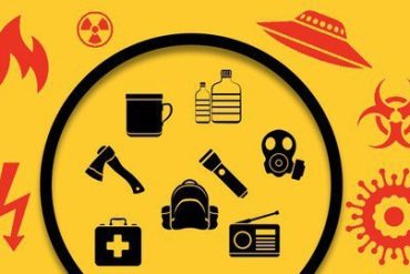 Bernhard Rauscher ensinando técnicas de sobrevivência urbana e SHTF no curso Prepper Pilot